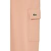 imageLacoste Mens Regular Fit NonBrushed Fleece Cargo SweatpantsLatte