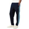 imageLacoste Mens Tapered Fit Colorblock TrackpantsNavy Blue  Dark Blue   Light Blue