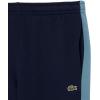 imageLacoste Mens Tapered Fit Colorblock TrackpantsNavy Blue  Dark Blue   Light Blue