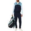 imageLacoste Mens Tapered Fit Colorblock TrackpantsNavy Blue  Dark Blue   Light Blue
