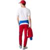 imageLacoste mens Sport Runresistant Tennis TrackpantsRedMarinaWhite