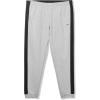 imageLacoste Mens Tapered Fit Colorblock TrackpantsGray  Black