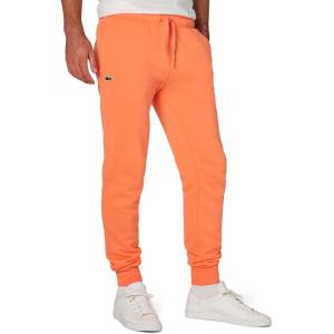 imageLacoste Mens Sport Fleece Trackpant With Rib Leg OpeningMandarin Orange