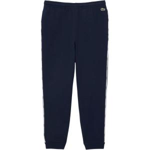 imageLacoste Mens Tapered Fit TrackpantsNavy Blue