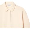 imageLacoste Womens Polo Collar SweatshirtOffwhite