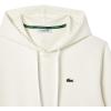 imageLacoste womens Relaxed Fit Double Face Pique HoodieFlour