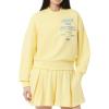 imageLacoste womens Heritage Crew Neck SweatshirtYellow
