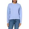 imageLacoste womens Oversized Cotton SweatshirtDelphinium Purple