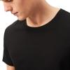 imageLacoste Mens 100 Cotton Regular Fit Crew Neck Undershirt 3PackBlack