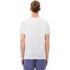 imageLacoste Mens 100 Cotton Regular Fit Crew Neck Undershirt 3PackWhiteDove GreyBlack