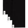 imageLacoste Mens 100 Cotton Regular Fit VNeck Undershirt 3PackBlack