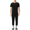imageLacoste Mens 100 Cotton Regular Fit Crew Neck Undershirt 3PackBlack