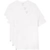 imageLacoste Mens 100 Cotton Regular Fit Crew Neck Undershirt 3PackWhite