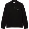 imageLacoste Mens Classic Long Sleeve Pique Polo ShirtBlack