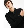imageLacoste Mens Classic Long Sleeve Pique Polo ShirtBlack
