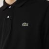 imageLacoste Mens Classic Long Sleeve Pique Polo ShirtBlack