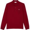 imageLacoste Mens Classic Long Sleeve Pique Polo ShirtBordeaux