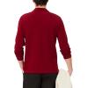 imageLacoste Mens Classic Long Sleeve Pique Polo ShirtBordeaux