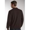 imageLacoste Mens Classic Long Sleeve Pique Polo ShirtPort Brown