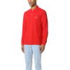imageLacoste Mens Classic Long Sleeve Pique Polo ShirtRed