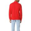 imageLacoste Mens Classic Long Sleeve Pique Polo ShirtRed