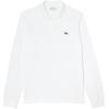 imageLacoste Mens Classic Long Sleeve Pique Polo ShirtWhite