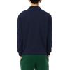 imageLacoste Mens Core Regular Fit Long Sleeve PoloNavy Blue