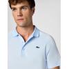imageLacoste Mens Sport Short Sleeve Regular Fit Green Croc PoloBaby Blue