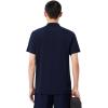 imageLacoste Mens Sport Short Sleeve Regular Fit Green Croc PoloNavy Blue