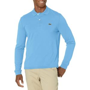 imageLacoste Mens Classic Long Sleeve Pique Polo ShirtArgentine