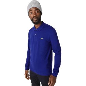 imageLacoste Mens Classic Long Sleeve Pique Polo ShirtCosmique