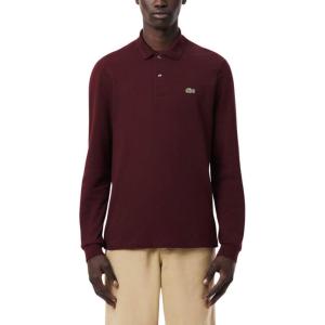 imageLacoste Mens Classic Long Sleeve Pique Polo ShirtExpresso