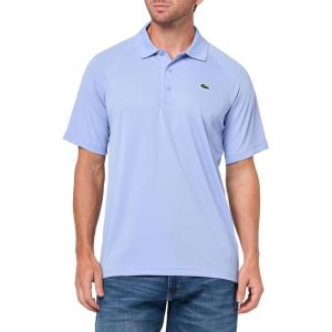 imageLacoste Mens Sport Short Sleeve Regular Fit Green Croc PoloDelphinium