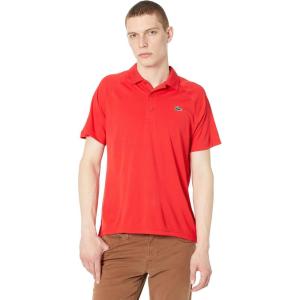 imageLacoste Mens Sport Short Sleeve Regular Fit Green Croc PoloFireman