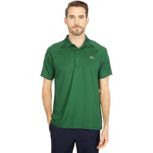 imageLacoste Mens Sport Short Sleeve Regular Fit Green Croc PoloGreen