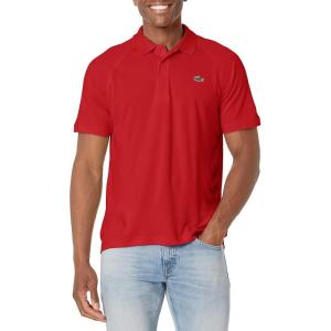 imageLacoste Mens Sport Short Sleeve Regular Fit Green Croc PoloRuby