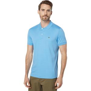 imageLacoste Mens Sport Short Sleeve Super Light Polo ShirtArgentine Blue
