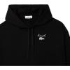 imageLacoste womens Oversized Logo HoodieBlack