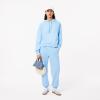 imageLacoste womens Oversized Logo HoodieClassic Blue