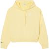 imageLacoste womens Oversized Logo HoodieYellow