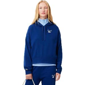 imageLacoste womens Oversized Logo HoodieGlobe