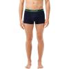 imageLacoste Mens 3 Pack Boxer BriefsNavy BlueGreenRedNavy