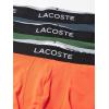 imageLacoste Mens 3 Pack Boxer BriefsTangerineCocoaDusty Olive