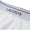 imageLacoste Mens 3 Pack Boxer BriefsWhite With White Waistband