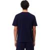 imageLacoste Mens Contrast Neck Relaxed Fit Pajama TShirt Amazon ExclusivesNavy Blue