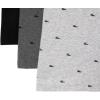 imageLacoste mens Casual All Over Croc 3 Pack Cotton Stretch Boxer BriefsBlackMidnight SmokeDove Grey