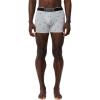 imageLacoste mens Casual All Over Croc 3 Pack Cotton Stretch Boxer BriefsDeep OceanDove GreyRed