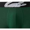 imageLacoste mens Cotton Stretch Big Croc Print Boxer Briefs 3pack Amazon ExclusivesGreenWhiteNavy Blue