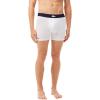 imageLacoste mens Cotton Stretch Big Croc Print Boxer Briefs 3packDusty OliveNavy BlueWhite