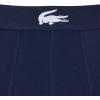 imageLacoste mens Cotton Stretch Big Croc Print Boxer Briefs 3packNavy BlueWhiteDove Grey